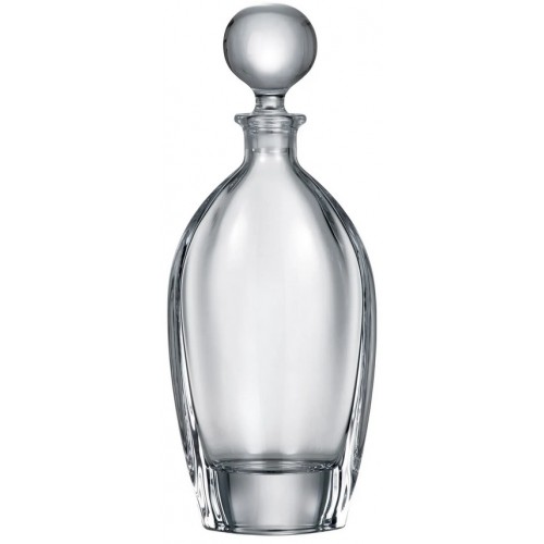Crystal bottle Orbit, clear glass, volume 700 ml