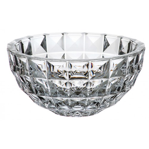 Crystal Bowl Diamond, unleaded crystalite, diameter 280 mm