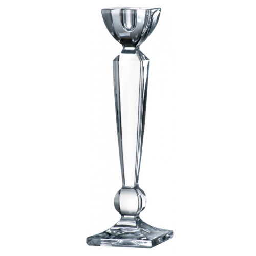 Crystal Candlestick Olympia, unleaded crystalite, height 235 mm