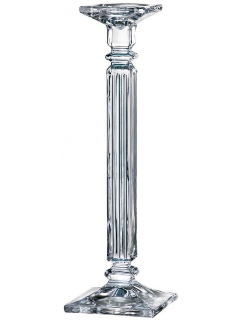 Crystal candlestick Eminence, unleaded crystalite, height 405 mm