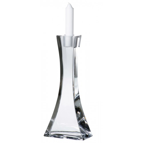 Crystal candlestick Okinawa, unleaded crystalite, height 255 mm