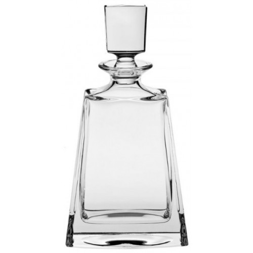 Crystal bottle Kathrene II, clear crystal, volume 700 ml