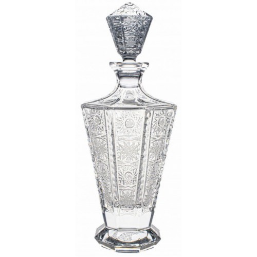 Crystal bottle Stella 500PK, color clear crystal, volume 850 ml