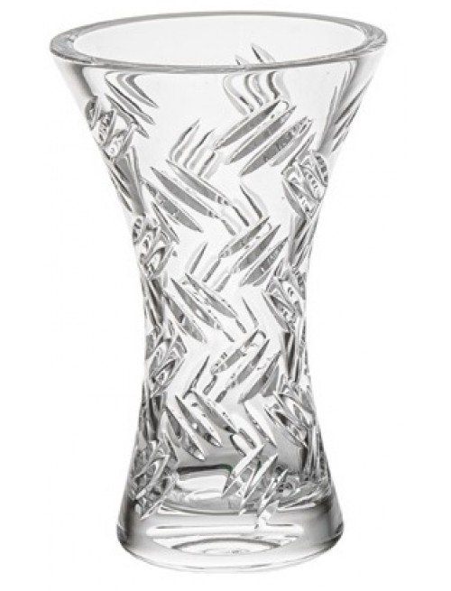 Crystal vase Industry, color clear crystal, height 155 mm