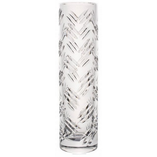 Crystal vase Industry, color clear crystal, height 230 mm