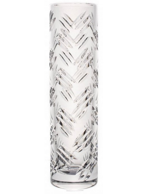 Crystal vase Industry, color clear crystal, height 230 mm