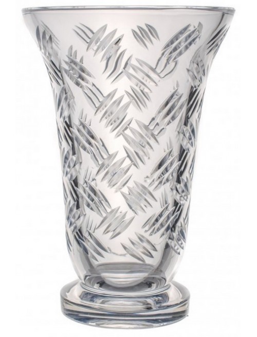 Crystal vase Industry, color clear crystal, height 255 mm