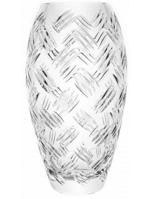Crystal vase Industry, color clear crystal, height 280 mm