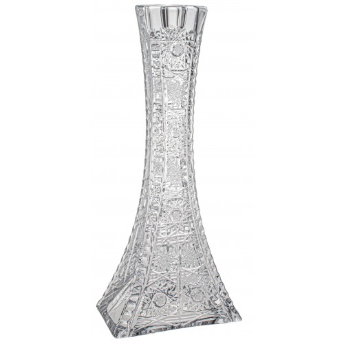 Crystal candlestick 500PK, unleaded crystalite, height 255 mm
