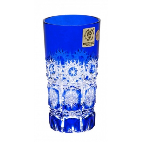 Crystal Glass Paula, color blue, volume 100 ml