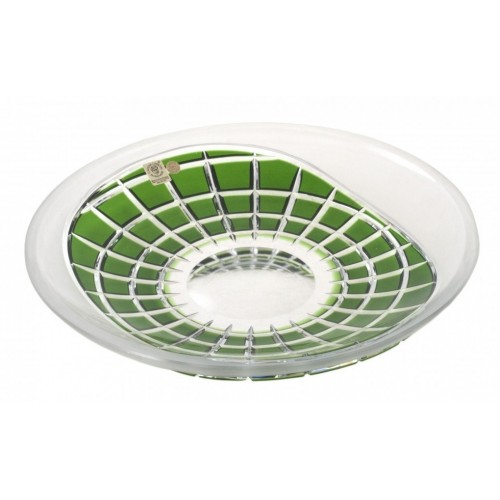 Crystal Plate Neron, color green, diameter 300 mm