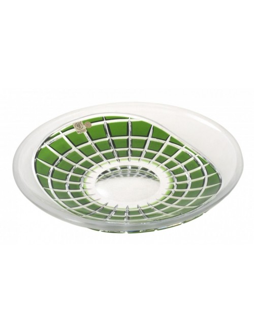 Crystal Plate Neron, color green, diameter 300 mm