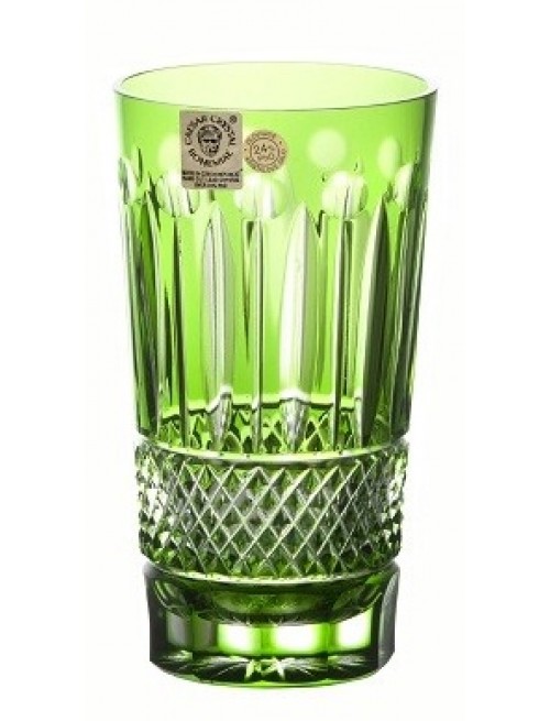 Crystal Glass Tomy, color green, volume 320 ml