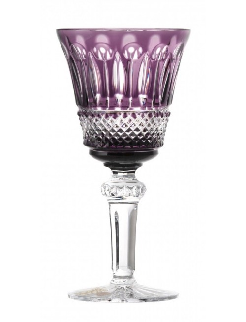 Crystal Wine Glass Tomy, color violet, volume 180 ml