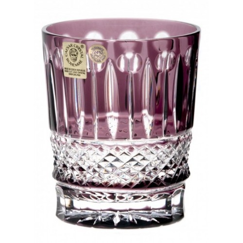 Crystal Glass Tomy, color violet, volume 290 ml