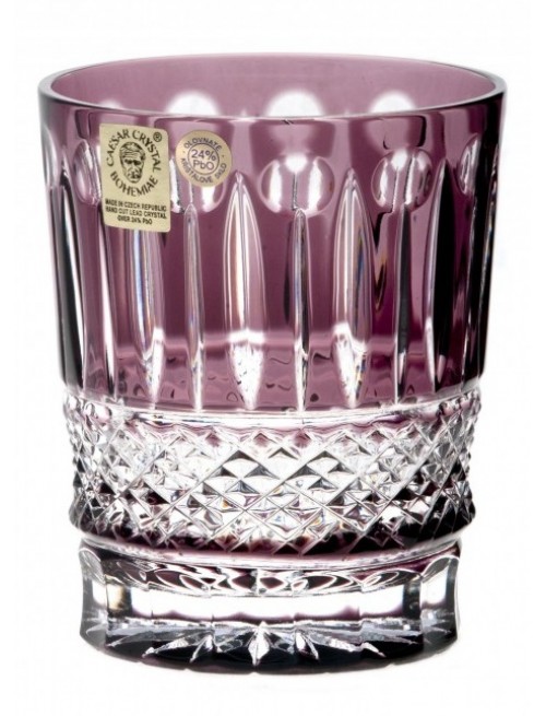 Crystal Glass Tomy, color violet, volume 290 ml