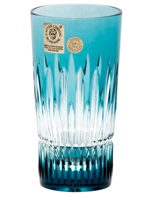 Crystal Glass Thorn, color azure, volume 100 ml