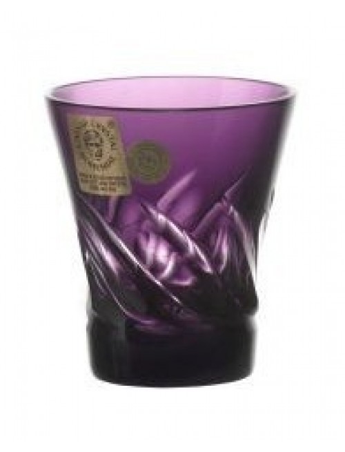Crystal Shot Glass Surf, color violet, volume 45 ml