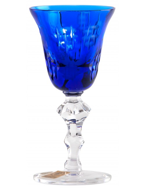 Crystal Shot Glass Silentio, color blue, volume 40 ml