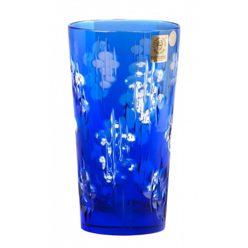 Crystal Glass Silentio, color blue, volume 320 ml