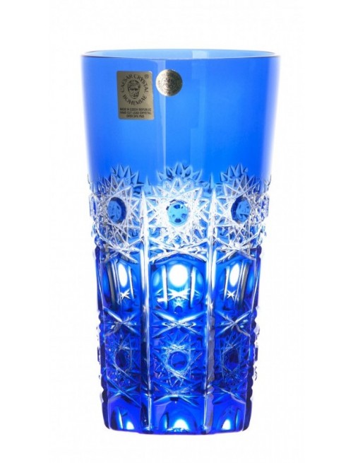 Crystal Glass Petra, color blue, volume 320 ml