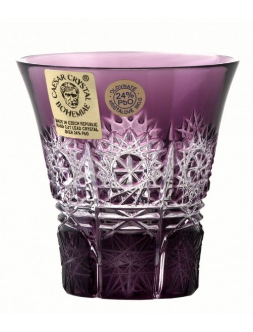 Crystal Shot Glass Paula, color violet, volume 45 ml