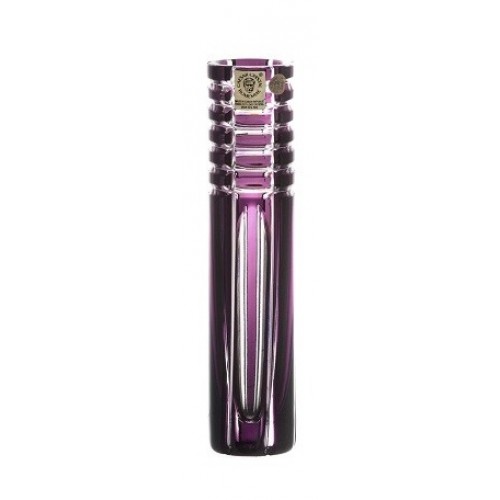 Crystal Vase Nora, color violet, height 180 mm