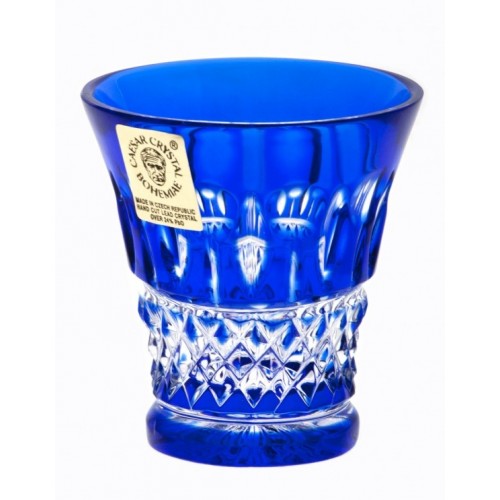 Crystal Shot Glass Tomy, color blue, volume 45 ml