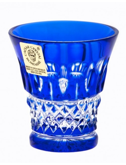 Crystal Shot Glass Tomy, color blue, volume 45 ml