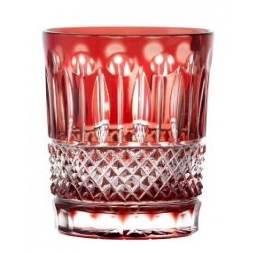 Crystal Glass Tomy, color ruby, volume 290 ml