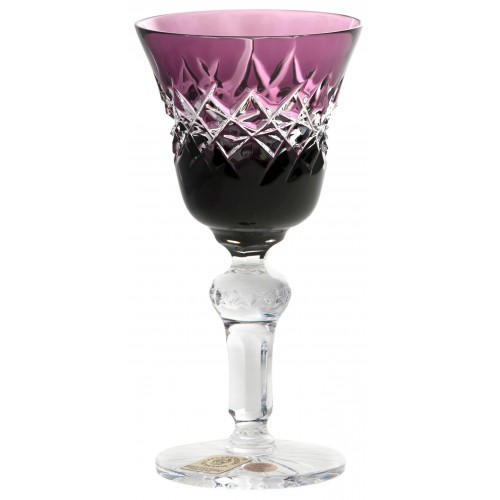 Crystal Shot Glass Hoarfrost, color violet, volume 50 ml