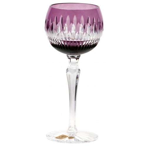 Crystal wine glass Thorn, color violet, volume 190 ml