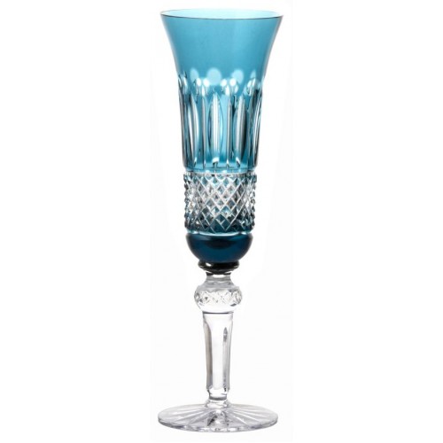 Crystal Flute Tomy, color azure, volume 155 ml