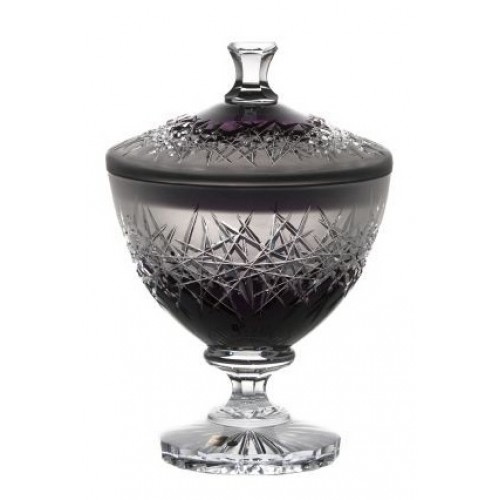 Crystal Box Hoarfrost, color violet, height 260 mm