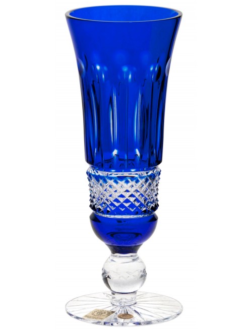 Crystal flute Tomy, color blue, volume 150 ml