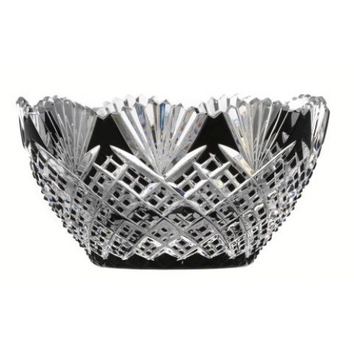 Crystal bowl Pataya, color black, diameter 118 mm