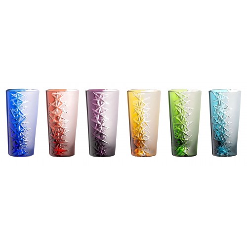Crystal set glass Frozen, color mix, volume 100 ml