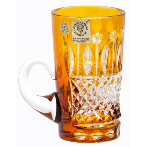 Crystal Cup Tomy, color amber, volume 100 ml