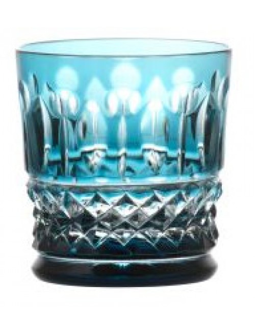 Crystal shot glass Tomy, color azure, volume 50 ml
