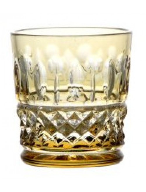 Crystal shot glass Tomy, color amber, volume 50 ml