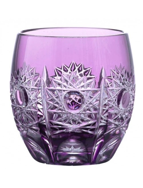 Crystal shot glass Petra, color violet, volume 70 ml