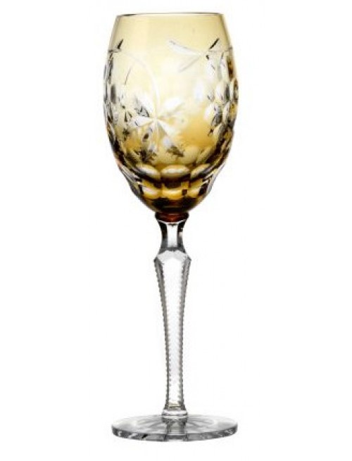 Crystal wine glass Grapes, color amber, volume 280 ml