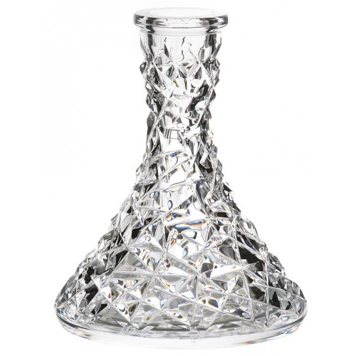 Vodní dýmka Rock clear, barva čirý křišťál, velikost 241 mm