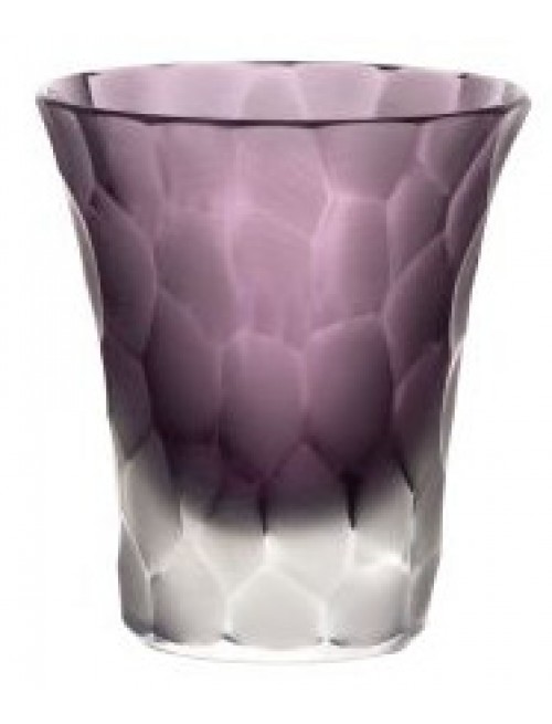 Crystal shot glass Marbles, color violet, volume 45 ml