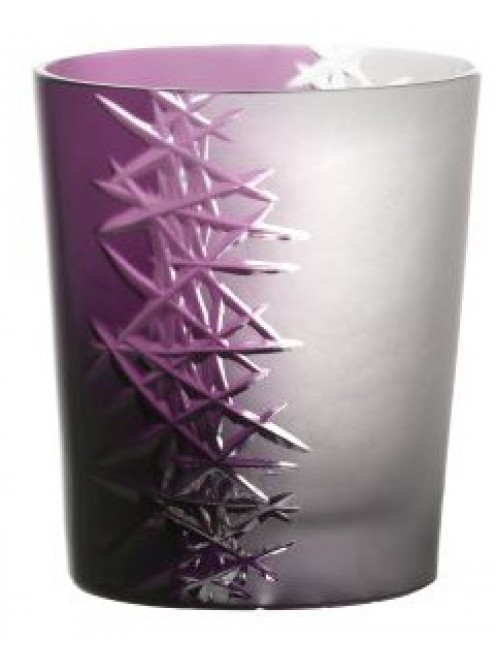 Crystal glass Hoarfrost, color violet, volume 290 ml