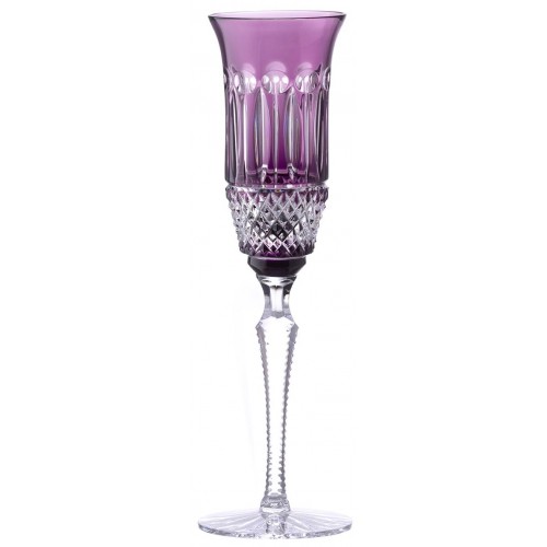 Crystal flute Tomy, color violet, volume 150 ml
