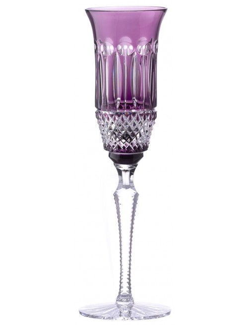 Crystal flute Tomy, color violet, volume 150 ml