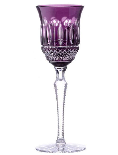 Crystal wine glass Tomy, color violet, volume 180 ml