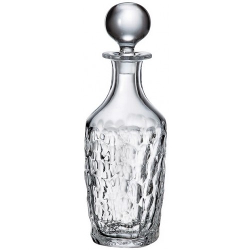 Crystal bottle Marble, unleaded crystalite, volume 750 ml