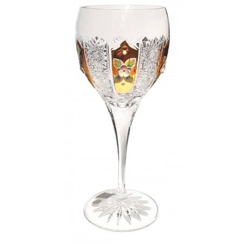 Crystal glass 500K Gold, color clear crystal, volume 220 ml